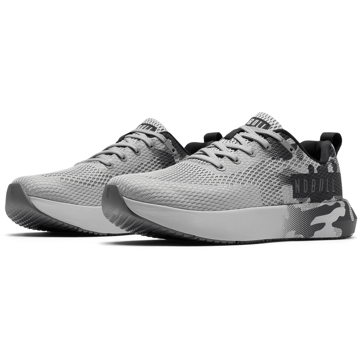 NOBULL Women's Gray Jungle Camo Drive 2 Shoes