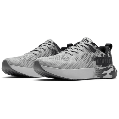 NOBULL Women's Gray Jungle Camo Drive 2 Shoes