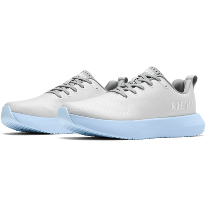 NOBULL Women's Light Gray Ice Water Drive 2 Ripstop Shoes