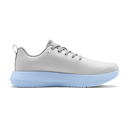 NOBULL Women's Light Gray Ice Water Drive 2 Ripstop Shoes