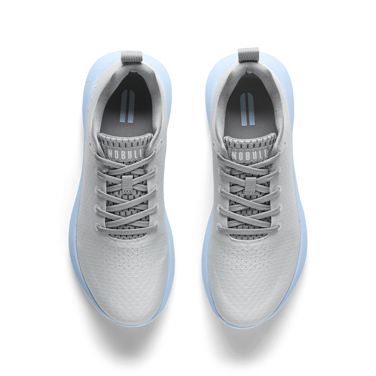 NOBULL Women's Light Gray Ice Water Drive 2 Ripstop Shoes