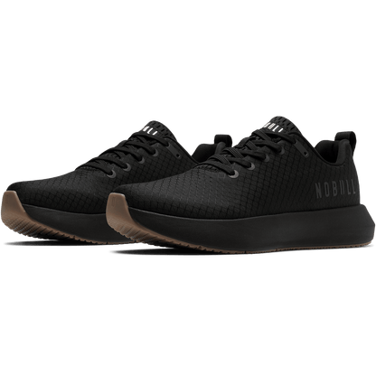NOBULL Women's Jet Black Gum Drive 2 Ripstop Shoes