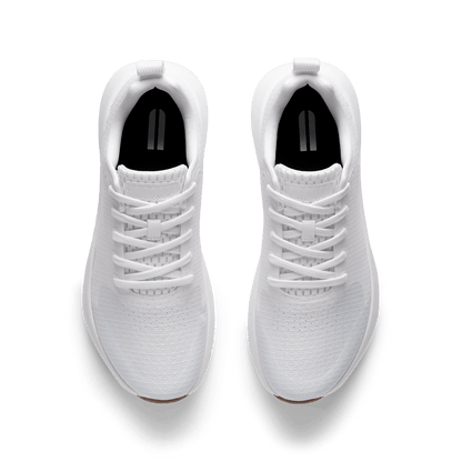 NOBULL Women's Classic White Gum Drive 2 Ripstop Shoes