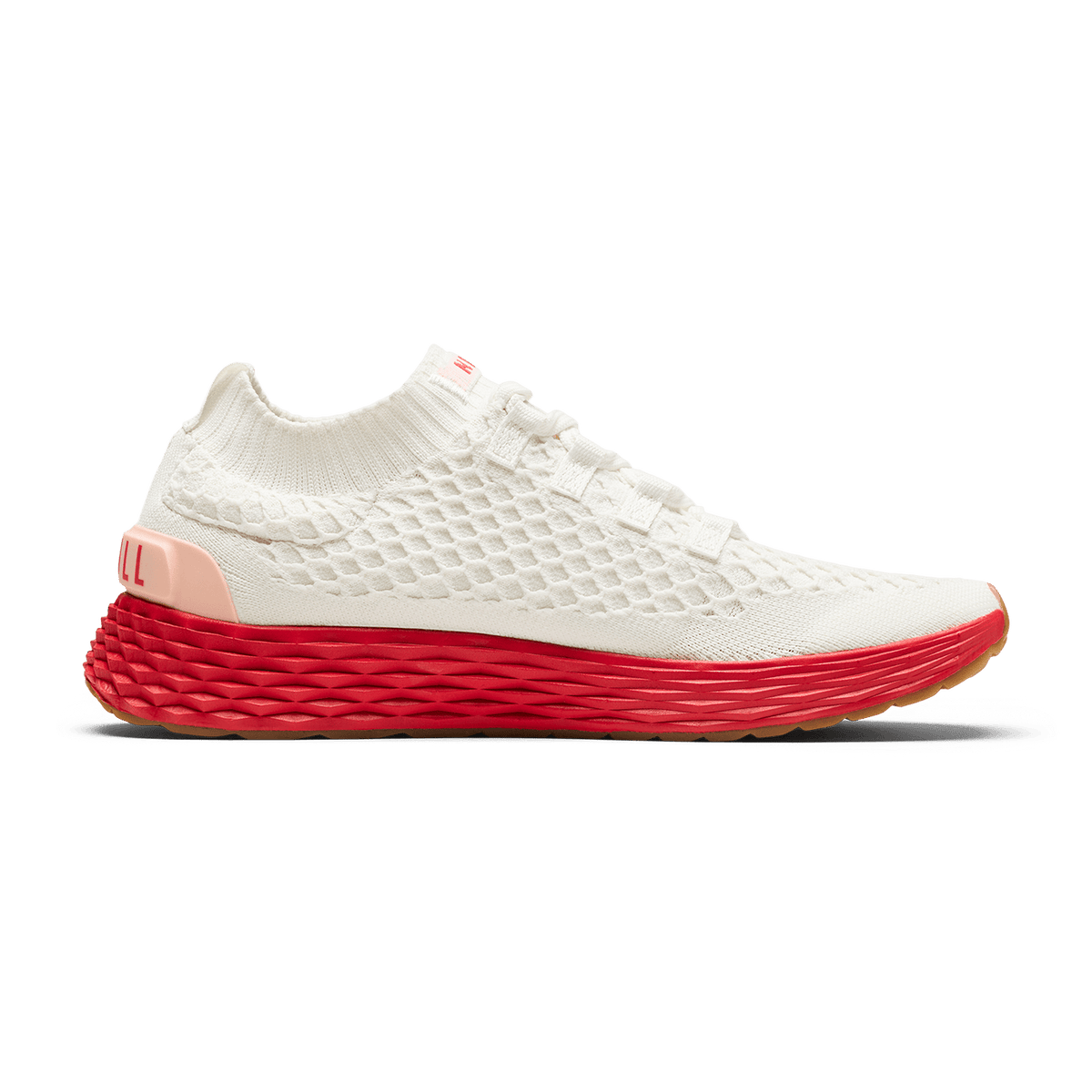 NOBULL Women's Classic White Punch Allday Knit Shoes