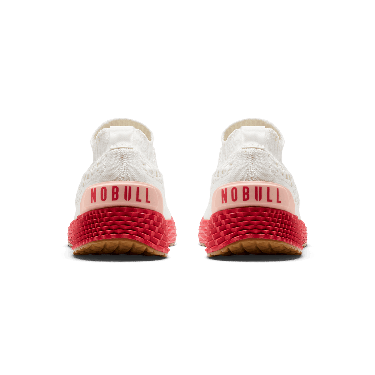NOBULL Women's Classic White Punch Allday Knit Shoes