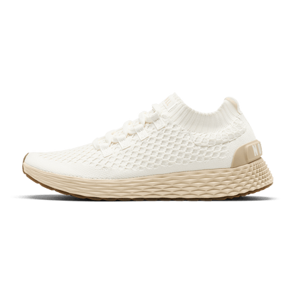NOBULL Women's Classic White Lunar Allday Knit Shoes