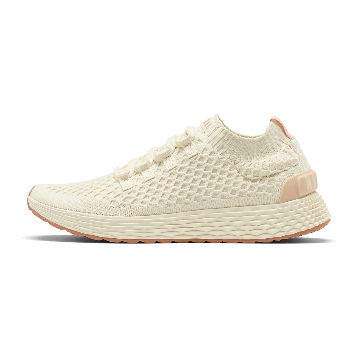 NOBULL Women's Mineral White Clay Allday Knit Shoes