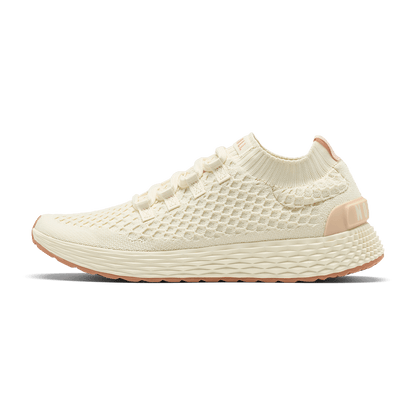 NOBULL Women's Mineral White Clay Allday Knit Shoes