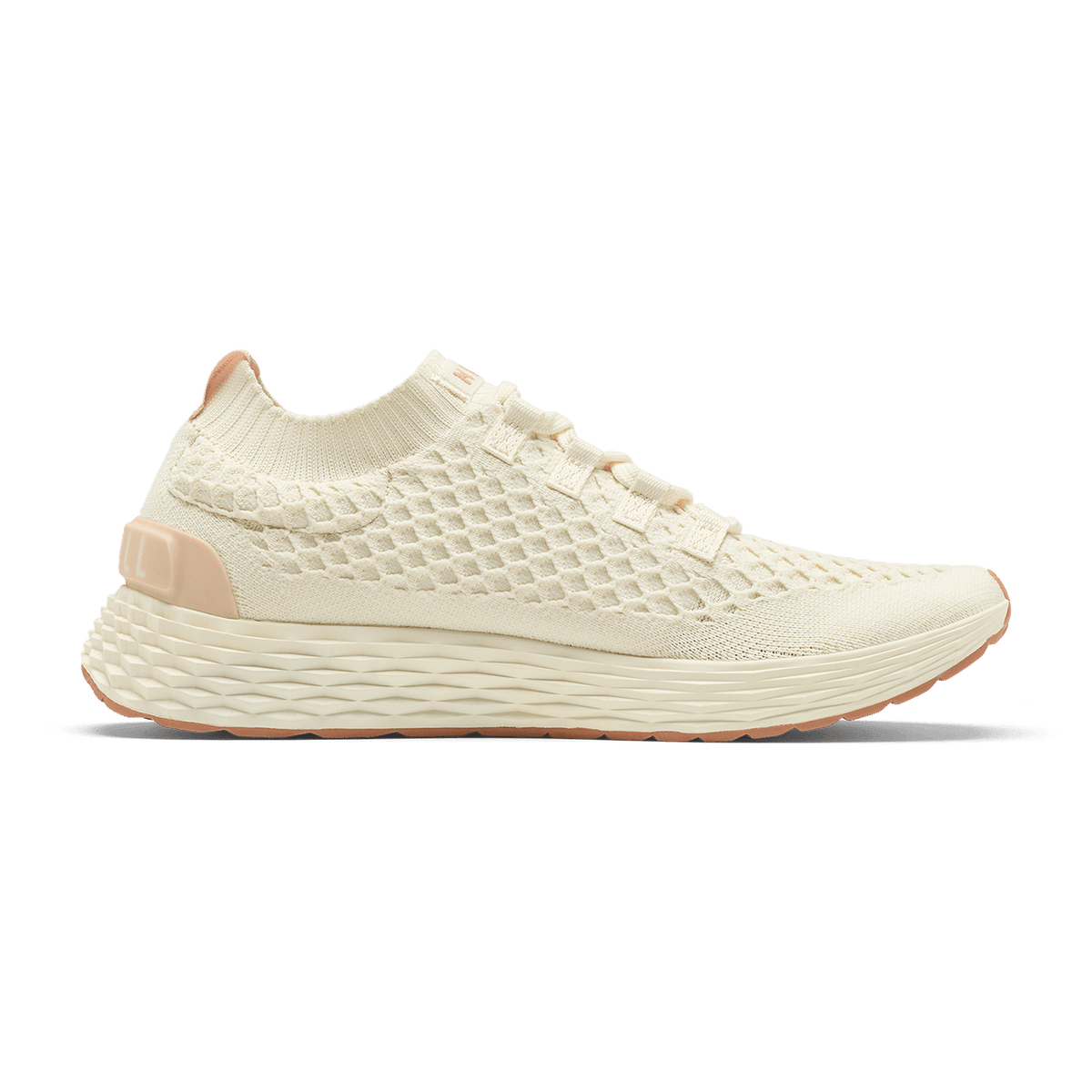 NOBULL Women's Mineral White Clay Allday Knit Shoes
