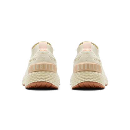 NOBULL Women's Mineral White Clay Allday Knit Shoes