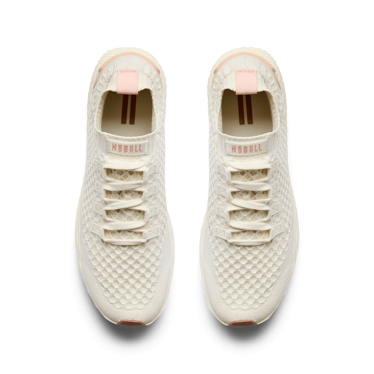 NOBULL Women's Mineral White Clay Allday Knit Shoes