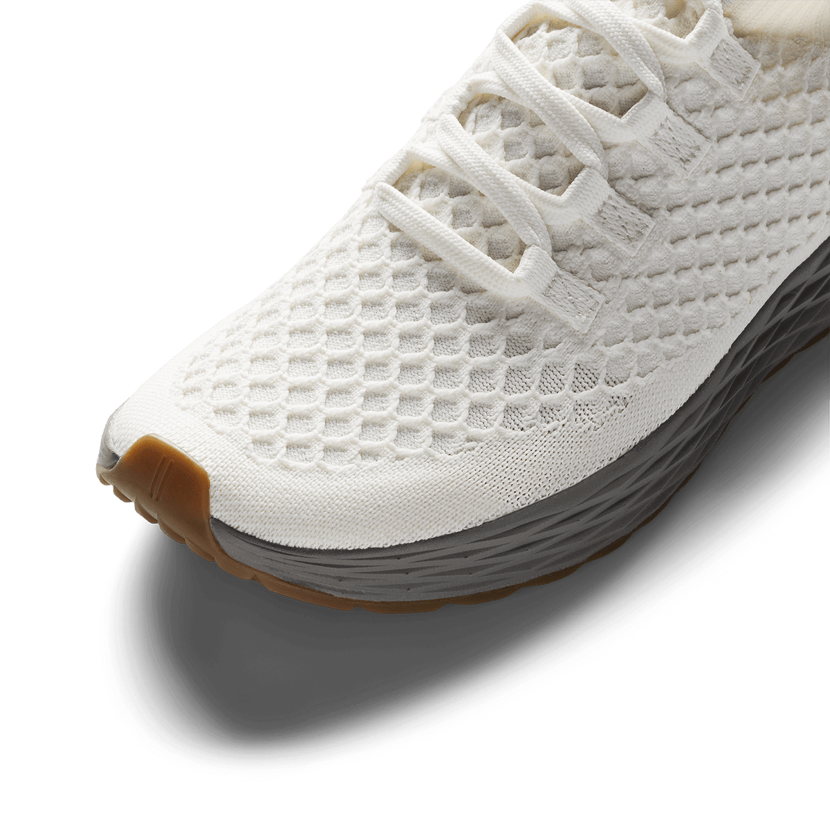 NOBULL Women's Classic White Ash Allday Knit Shoes