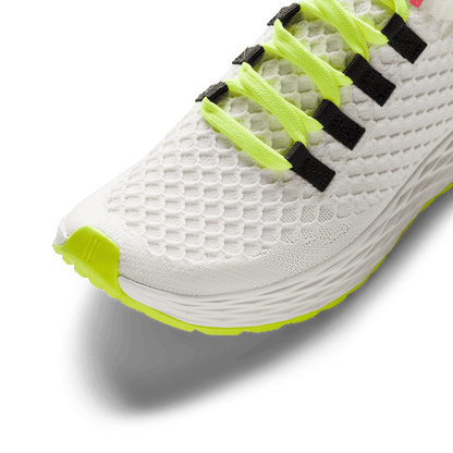 NOBULL Women's Classic White Yellow Alert Allday Knit Shoes