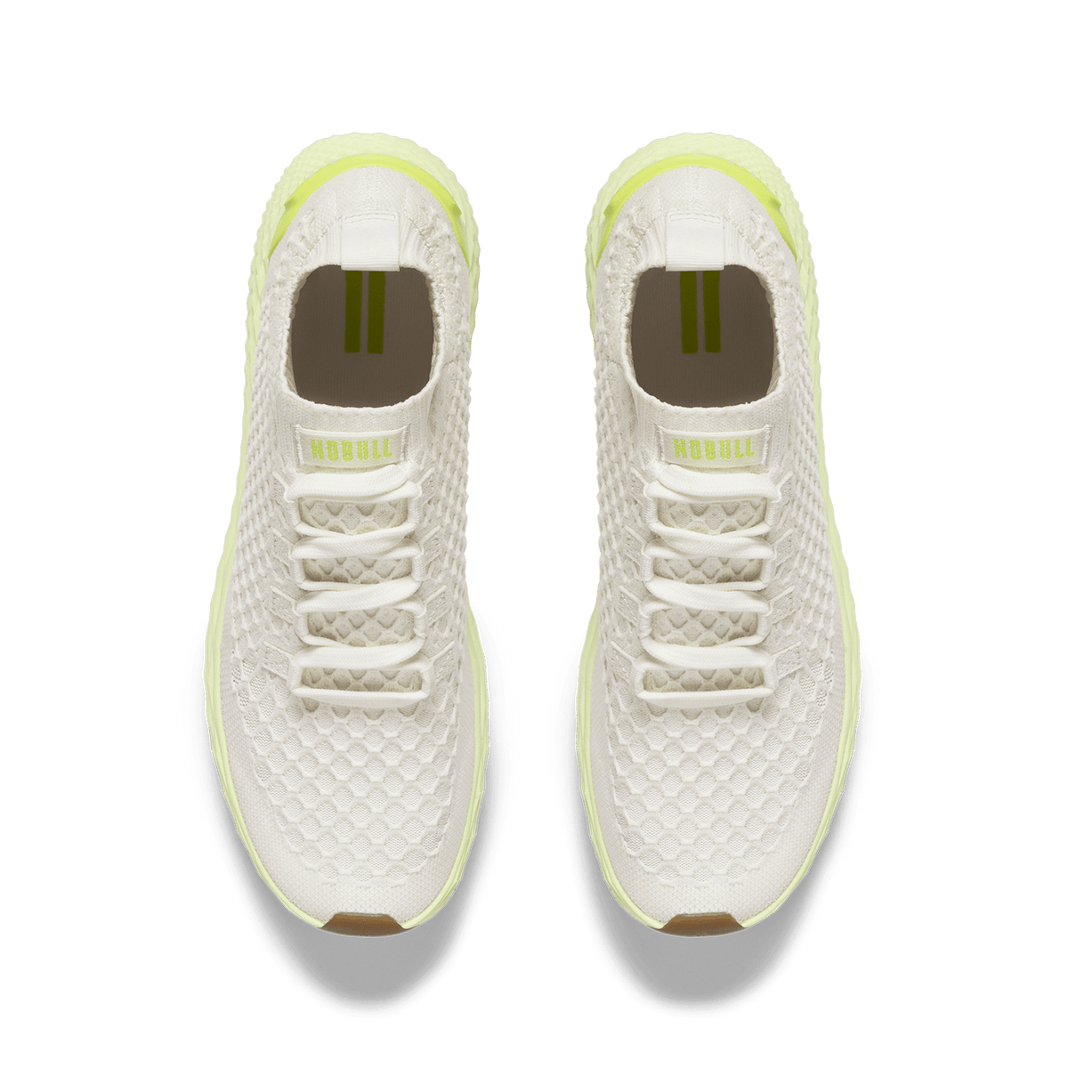 NOBULL Women's Classic White Pear Allday Knit Shoes