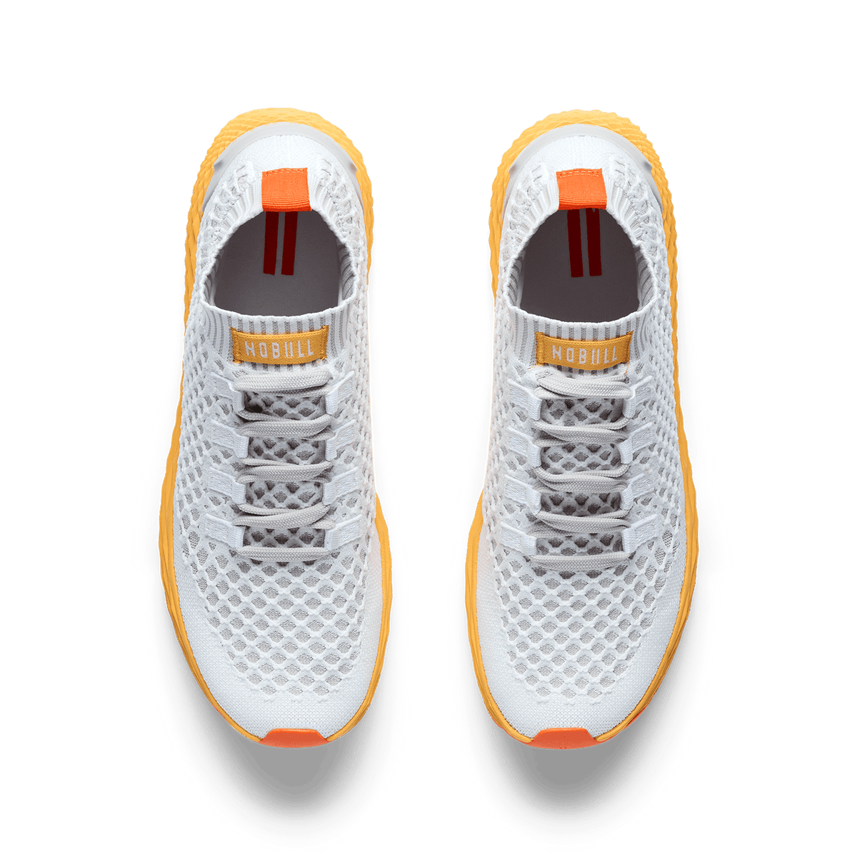 NOBULL Women's Classic White Blaze Allday Knit Shoes