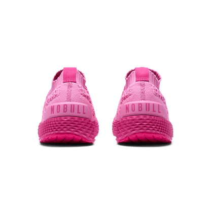 NOBULL Women's Signal Pink Allday Knit Shoes