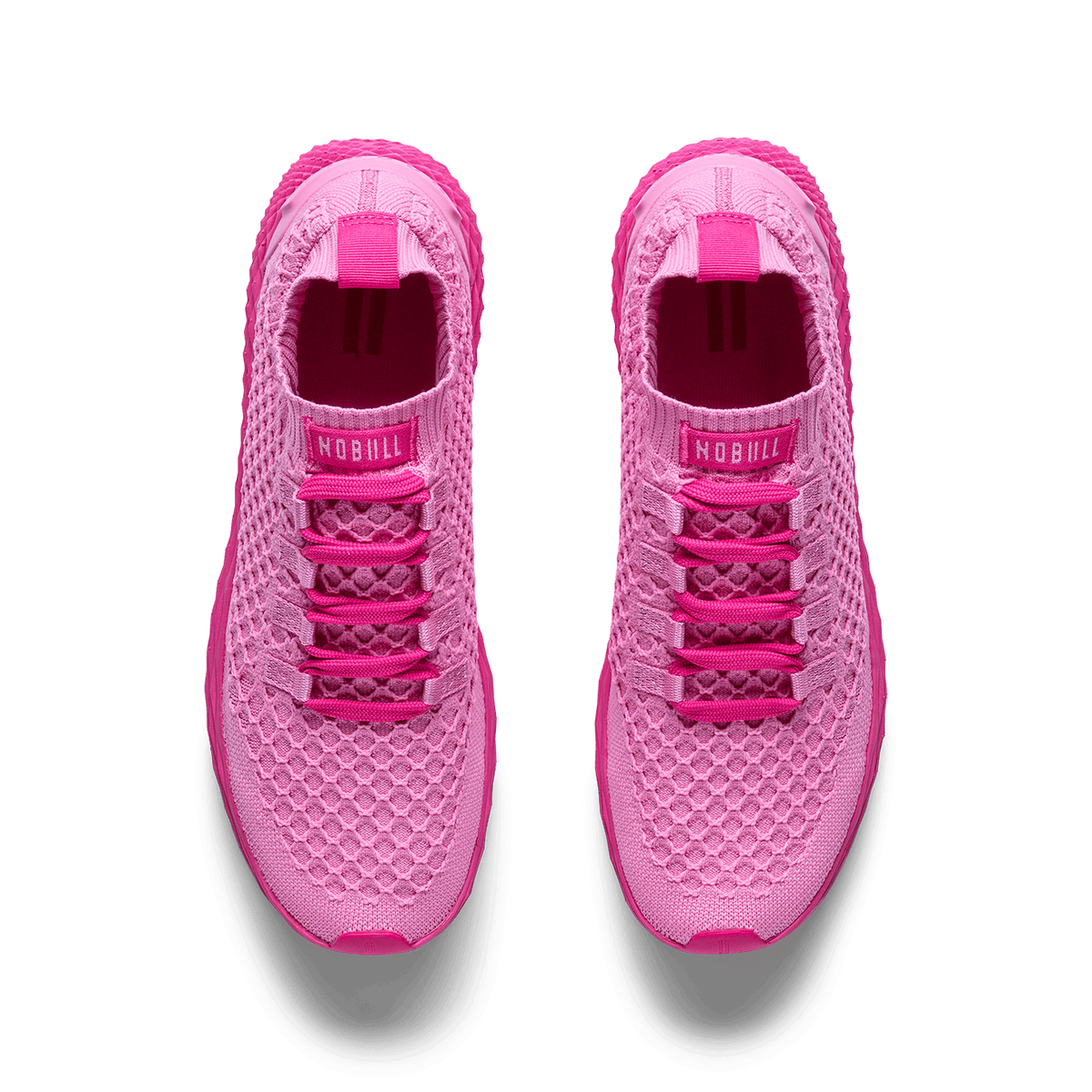 NOBULL Women's Signal Pink Allday Knit Shoes