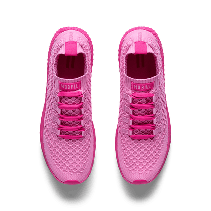 NOBULL Women's Signal Pink Allday Knit Shoes