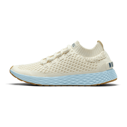 NOBULL Women's Mineral White Ice Water Allday Knit Shoes