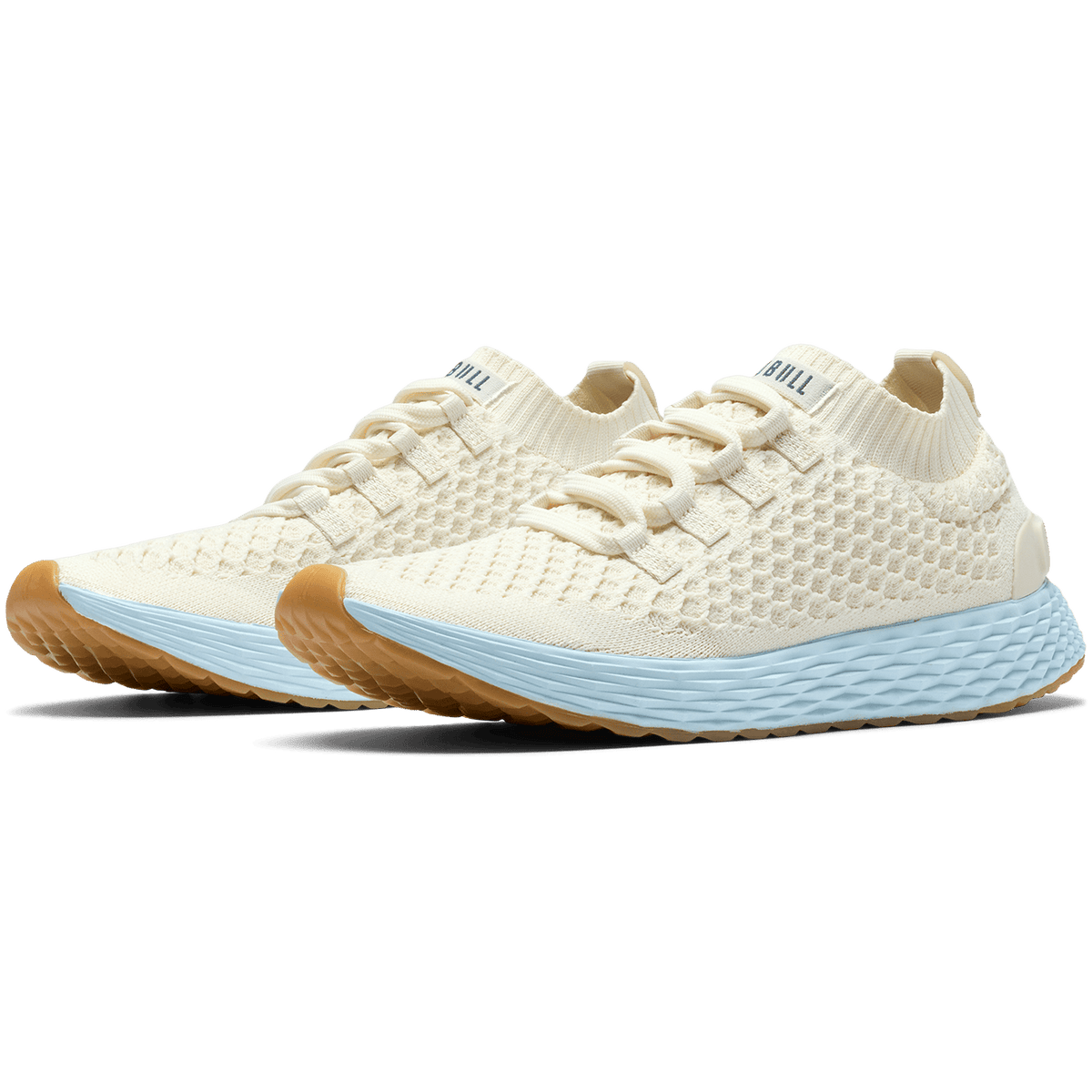 NOBULL Women's Mineral White Ice Water Allday Knit Shoes
