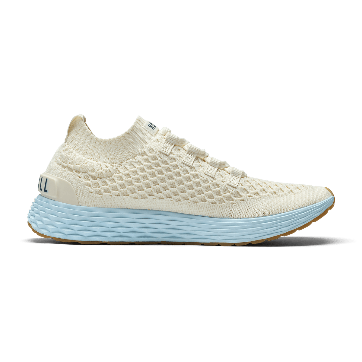 NOBULL Women's Mineral White Ice Water Allday Knit Shoes