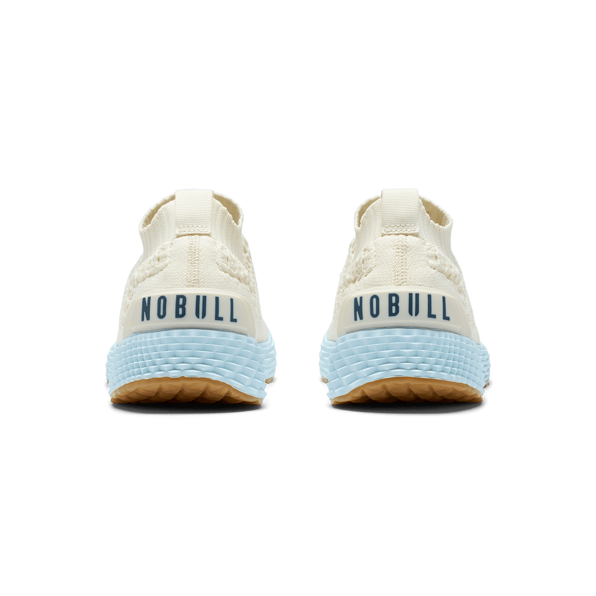 NOBULL Women's Mineral White Ice Water Allday Knit Shoes