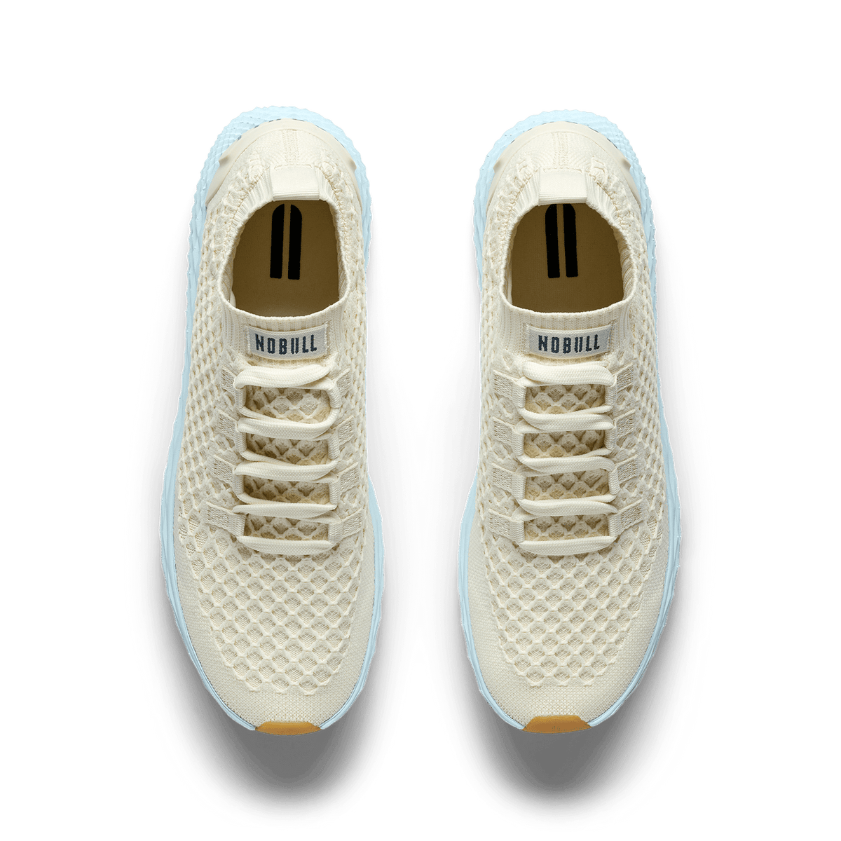 NOBULL Women's Mineral White Ice Water Allday Knit Shoes