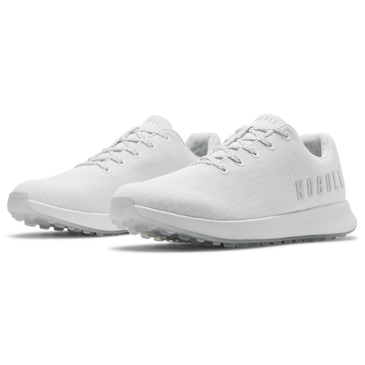NOBULL Women's White Ripstop Golf Shoes