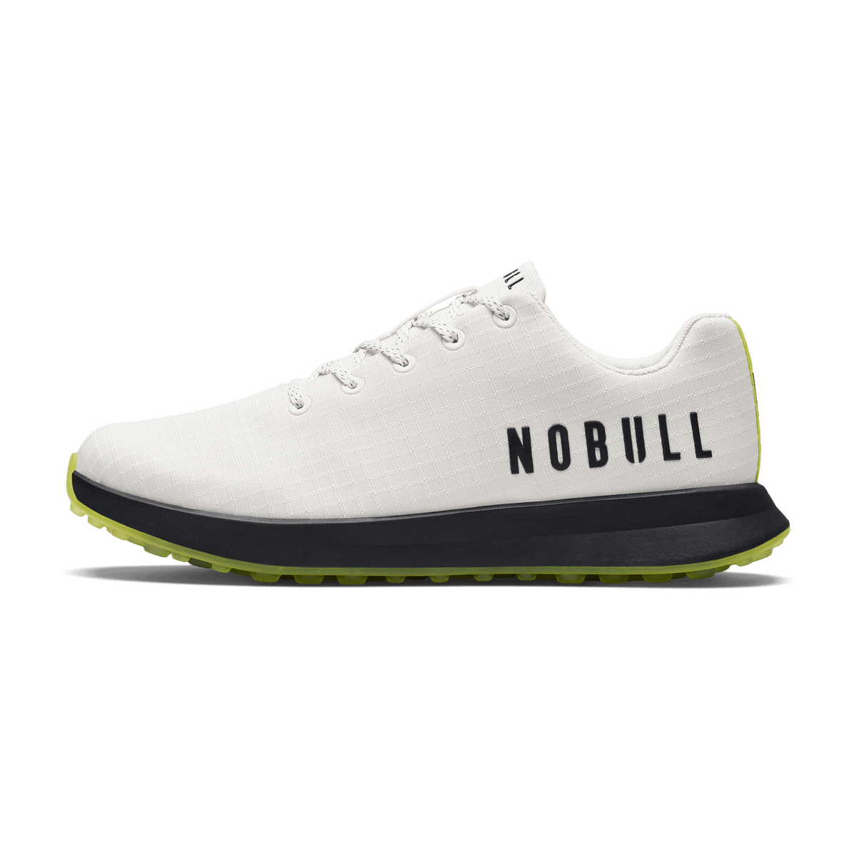 NOBULL Women's Classic White Zest Ripstop Golf Shoes