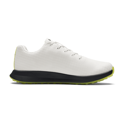 NOBULL Women's Classic White Zest Ripstop Golf Shoes
