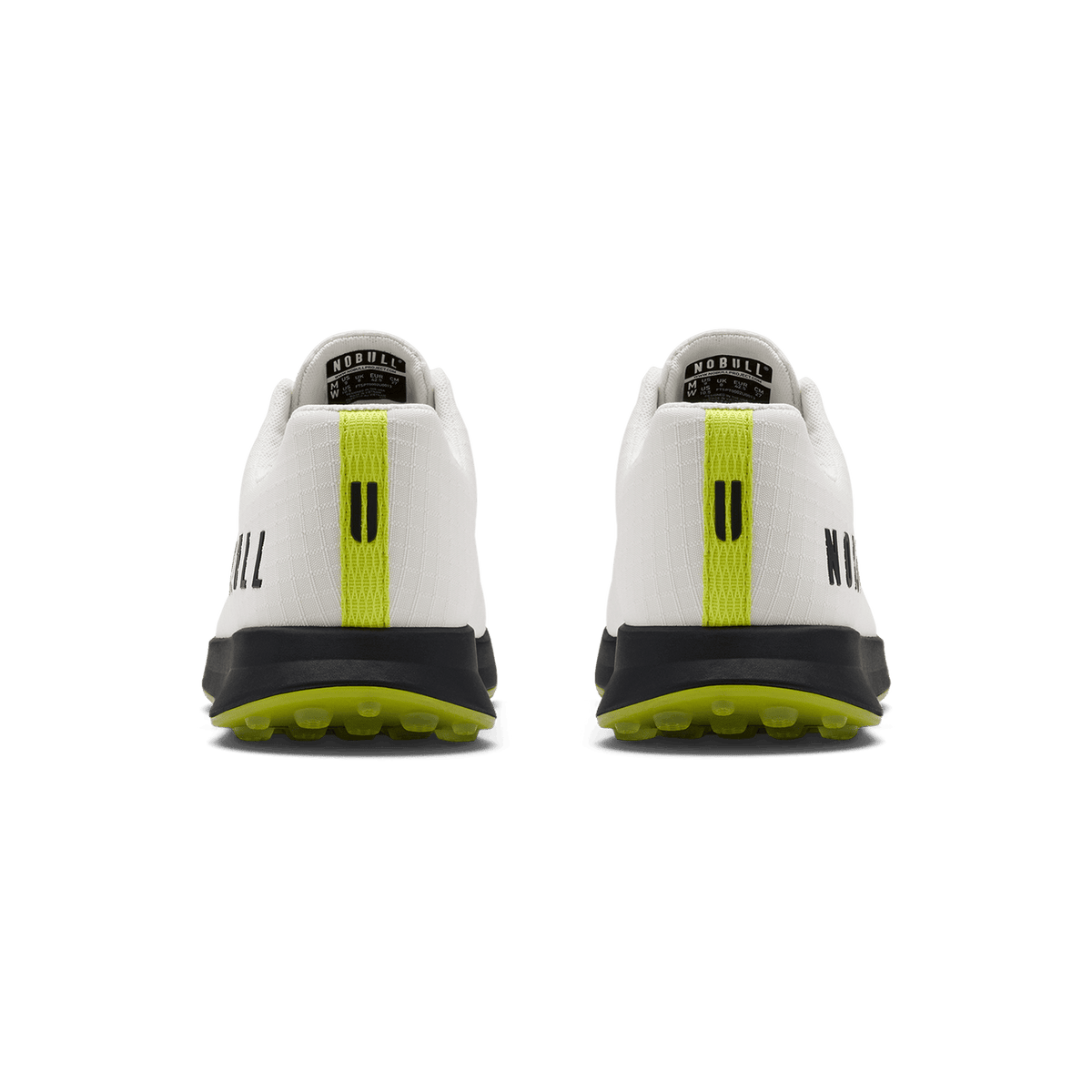 NOBULL Women's Classic White Zest Ripstop Golf Shoes