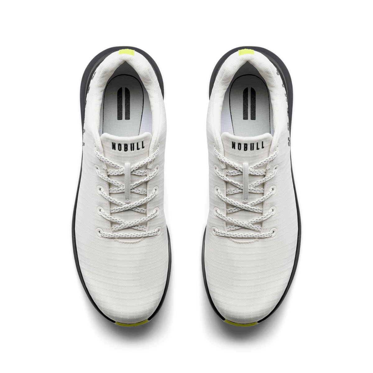 NOBULL Women's Classic White Zest Ripstop Golf Shoes
