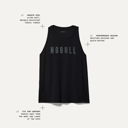 NOBULL Women's White NOBULL High-Neck Tank Top