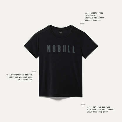 NOBULL Women's Black NOBULL Tee