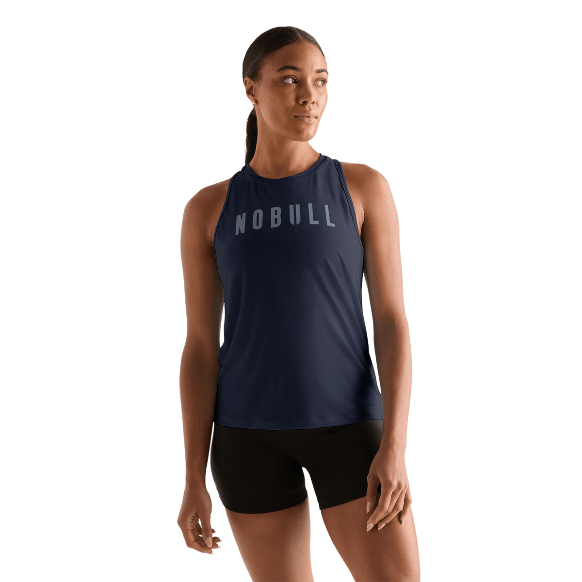 NOBULL Women's Night Navy NOBULL High-Neck Tank Top