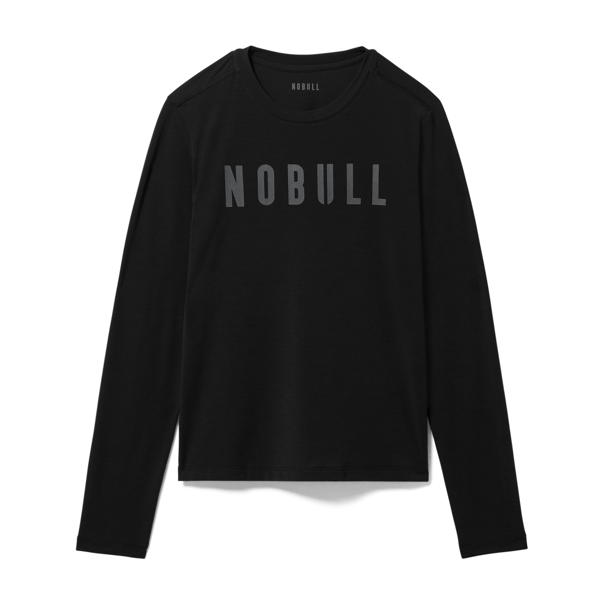 NOBULL Women's Black NOBULL Long Sleeve Tee