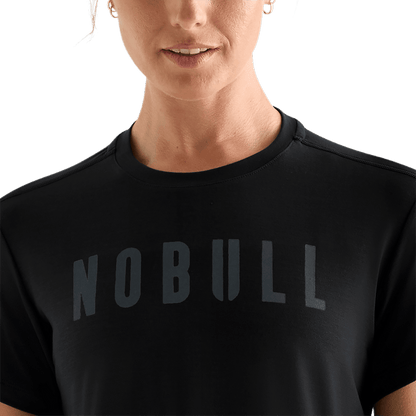 NOBULL Women's Black NOBULL Boxy Tee
