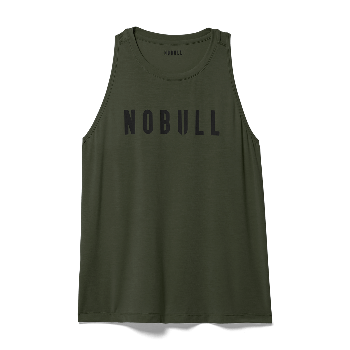 NOBULL WOMEN'S NOBULL HIGH-NECK TANK | Dark Army