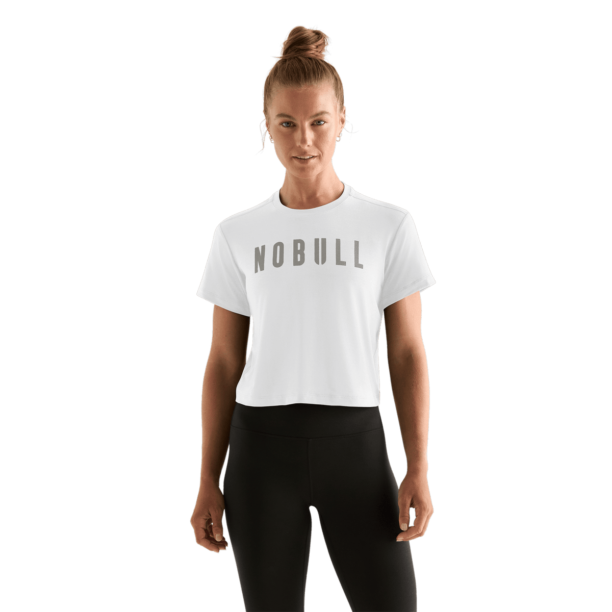 NOBULL Women's White NOBULL Boxy Tee