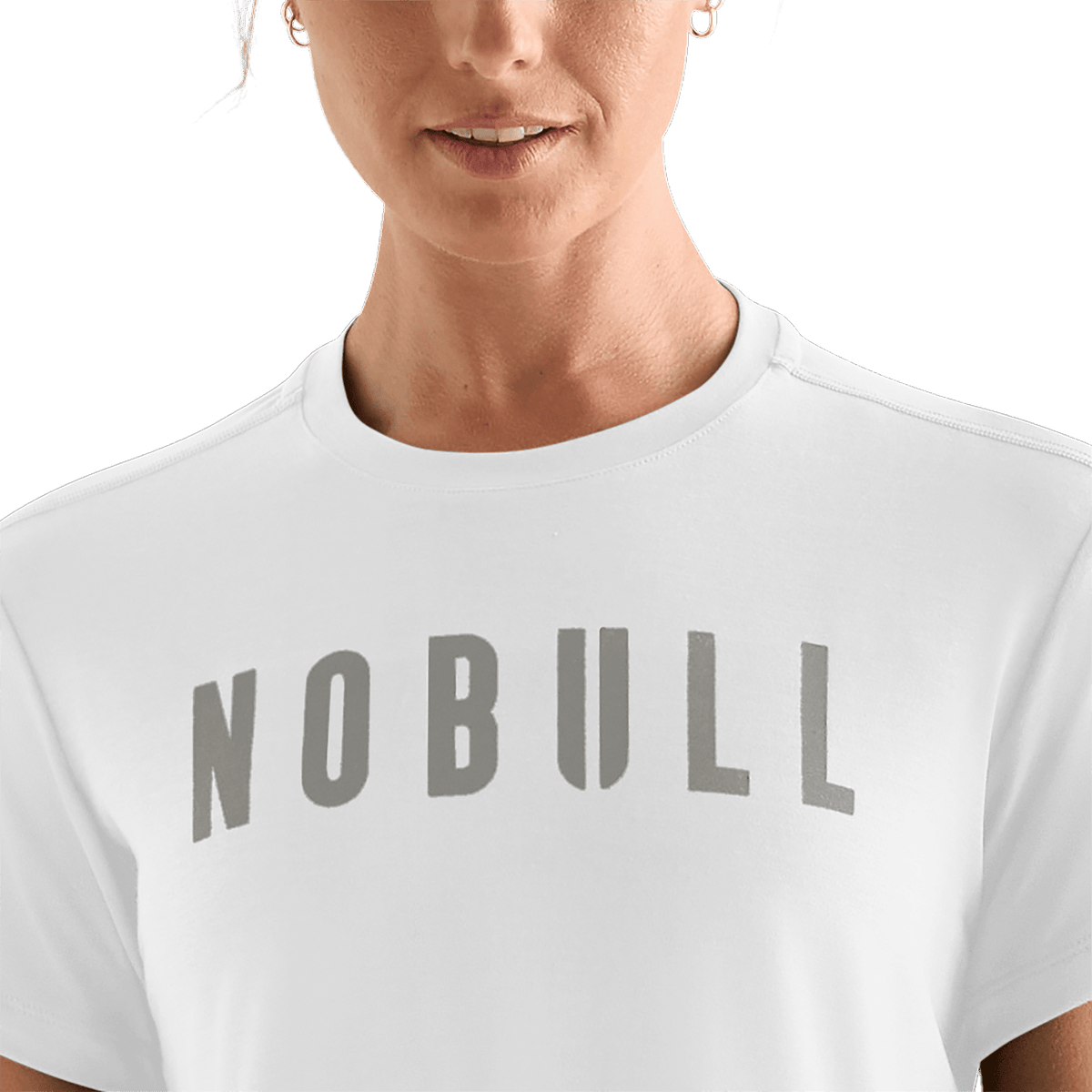 NOBULL Women's White NOBULL Boxy Tee