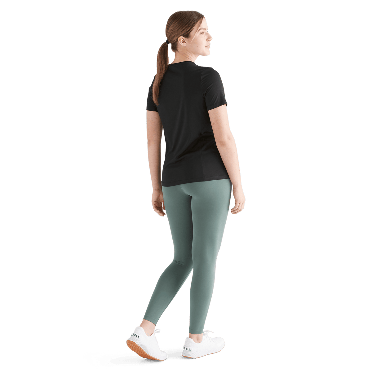 NOBULL Women's Black Deltapeak Micro Textured Tee