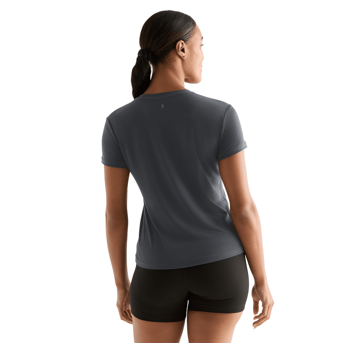 NOBULL Women's Charcoal Heather NOBULL Tee