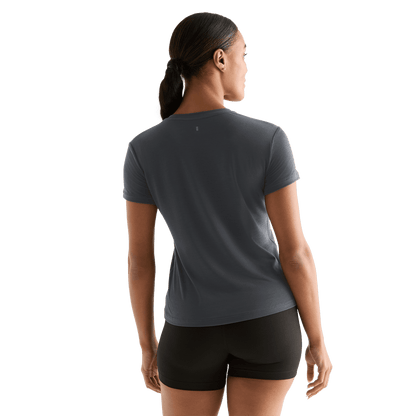 NOBULL Women's Charcoal Heather NOBULL Tee