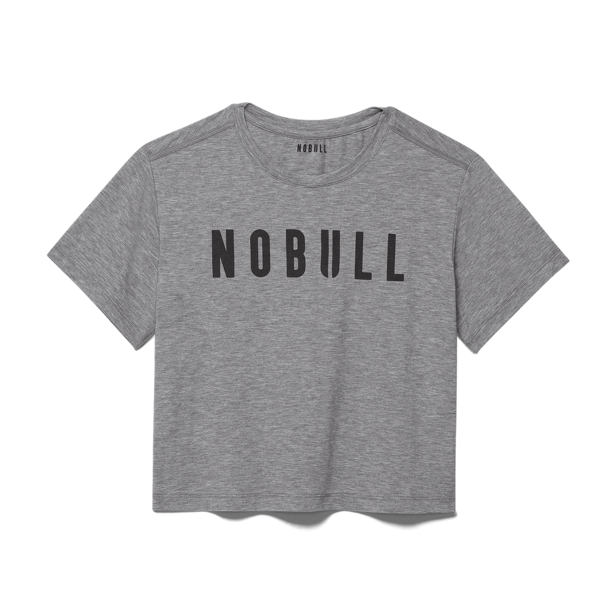 NOBULL Women's Heather Gray NOBULL Boxy Tee