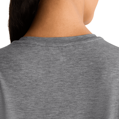 NOBULL Women's Heather Gray NOBULL Boxy Tee
