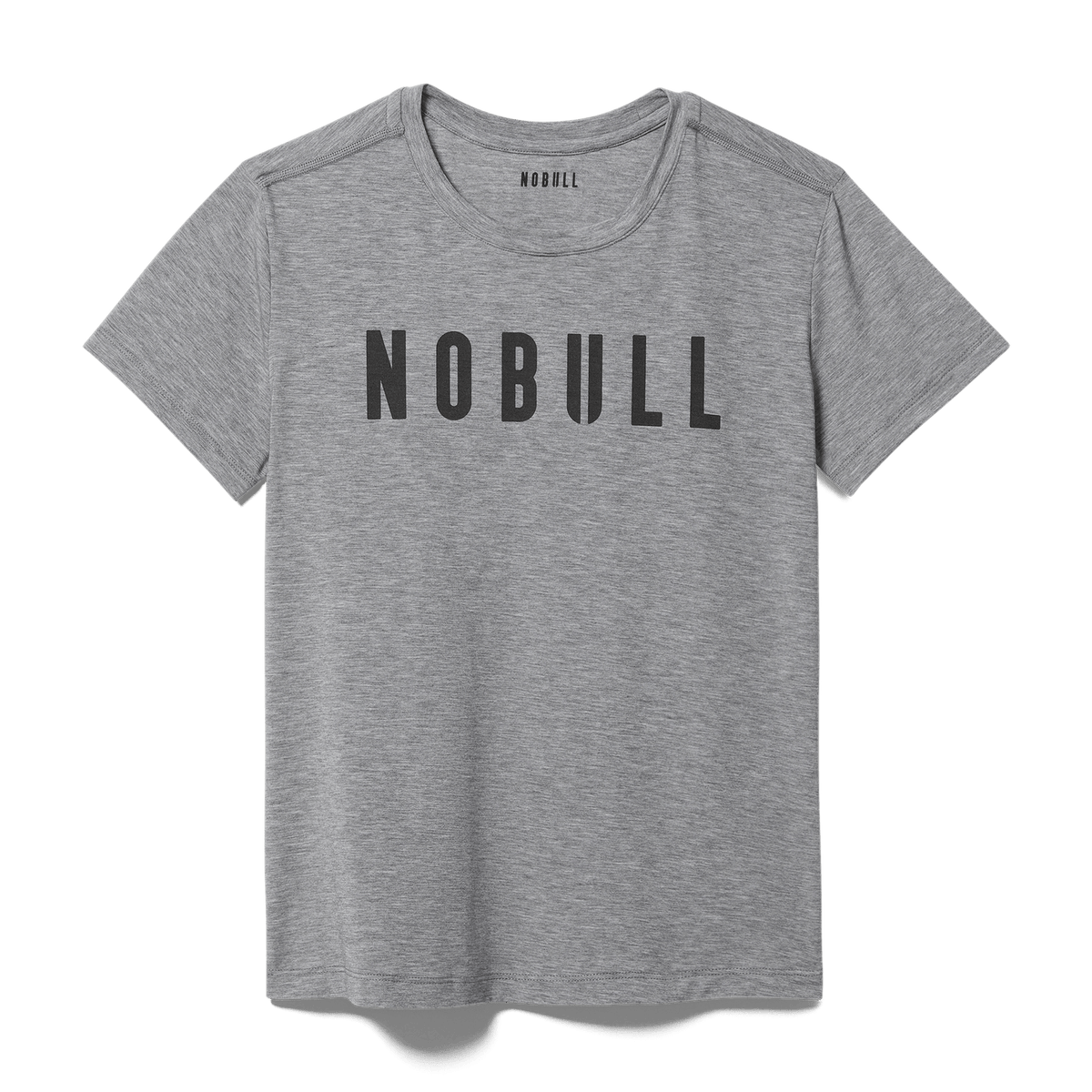 NOBULL Women's Heather Grey NOBULL Tee