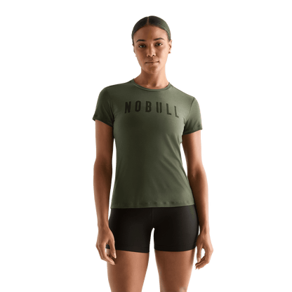 NOBULL Women's Dark Army NOBULL Tee