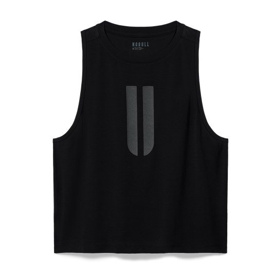 NOBULL Women's Black U Muscle Tank Top