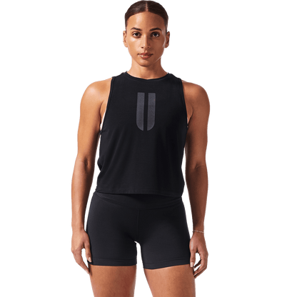 NOBULL Women's Black U Muscle Tank Top