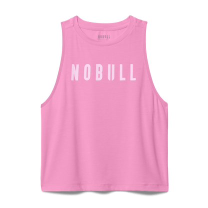 NOBULL Women's Soft Pink NOBULL Muscle Tank Top